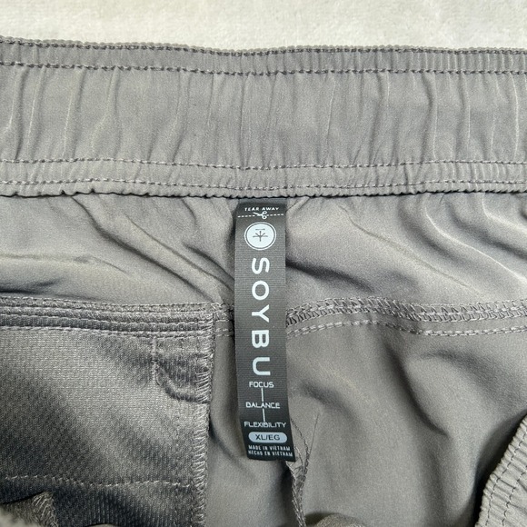 Soybu‎ Lightweight Athletic Joggers Mens XL Gray Activewear Pants - Picture 5 of 9